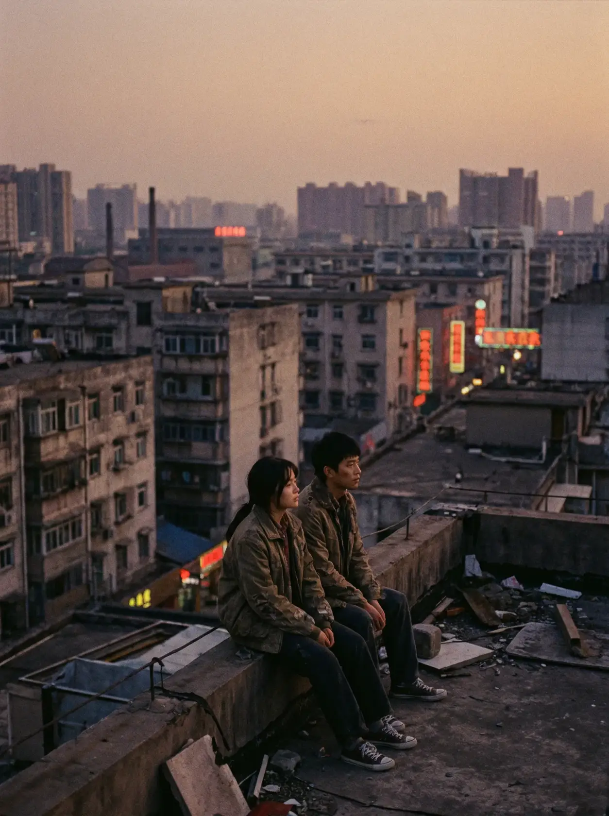 《天台上的人》海报 - 国产视频